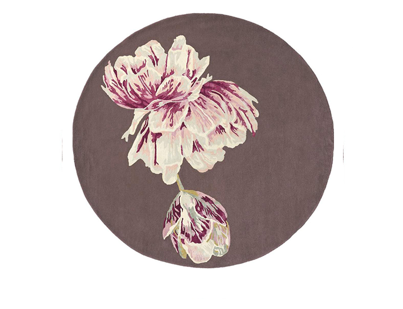 Tranquility round/Aubergine