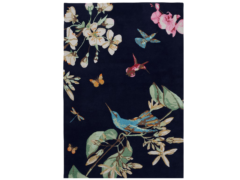 Hummingbird Navy Blue