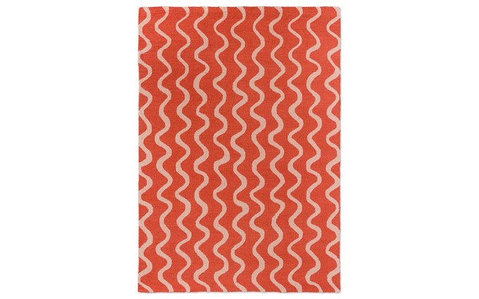 Шерстяной ковер из Англии Scion Ribbon coral по доступной цене