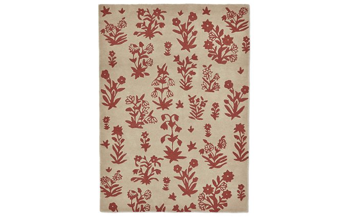 Woodland Glade Linen/Russet Brown