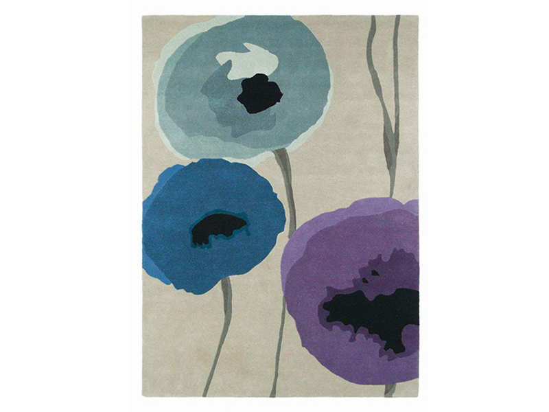Poppies/Purple